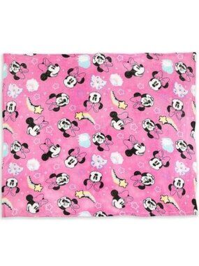 Disney Store Minnie Mouse Sparkle Threads Throw Blanket, 50" x 60"